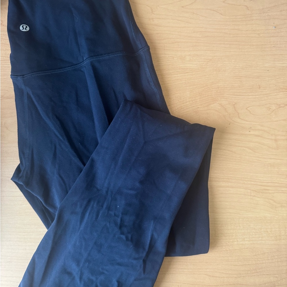 Lululemon True Navy High Rise Flare Leggings